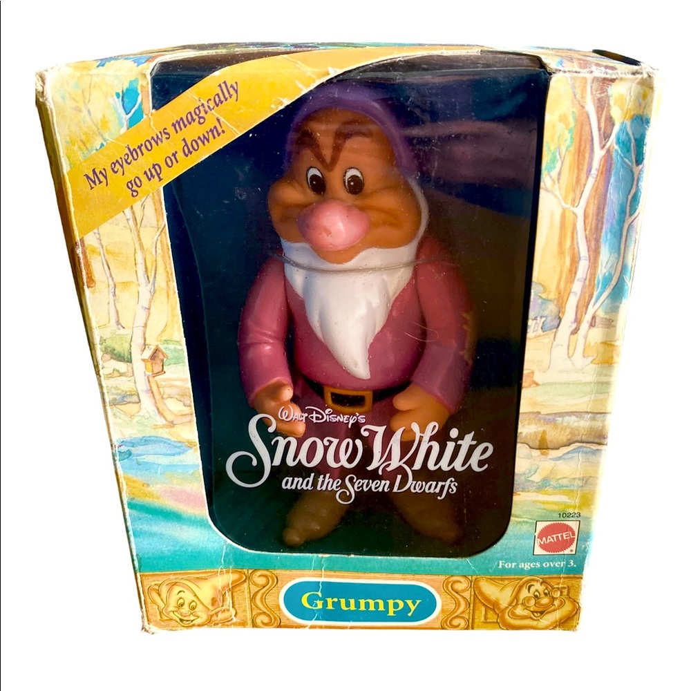 Vintage Disney Grumpy from Snow White and the 7 Dwarfs